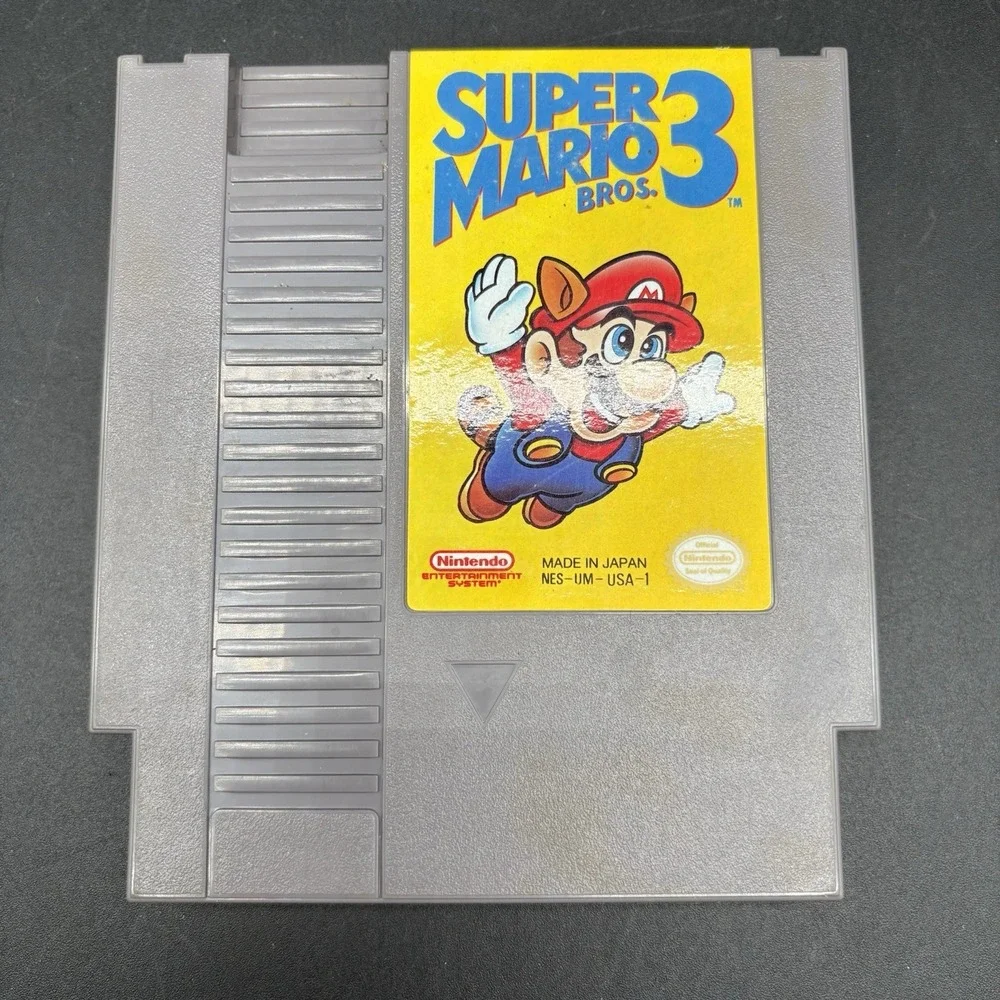 Super Mario Bros. 3 (Nintendo NES, 1990) Authentic Cartridge Only Tested